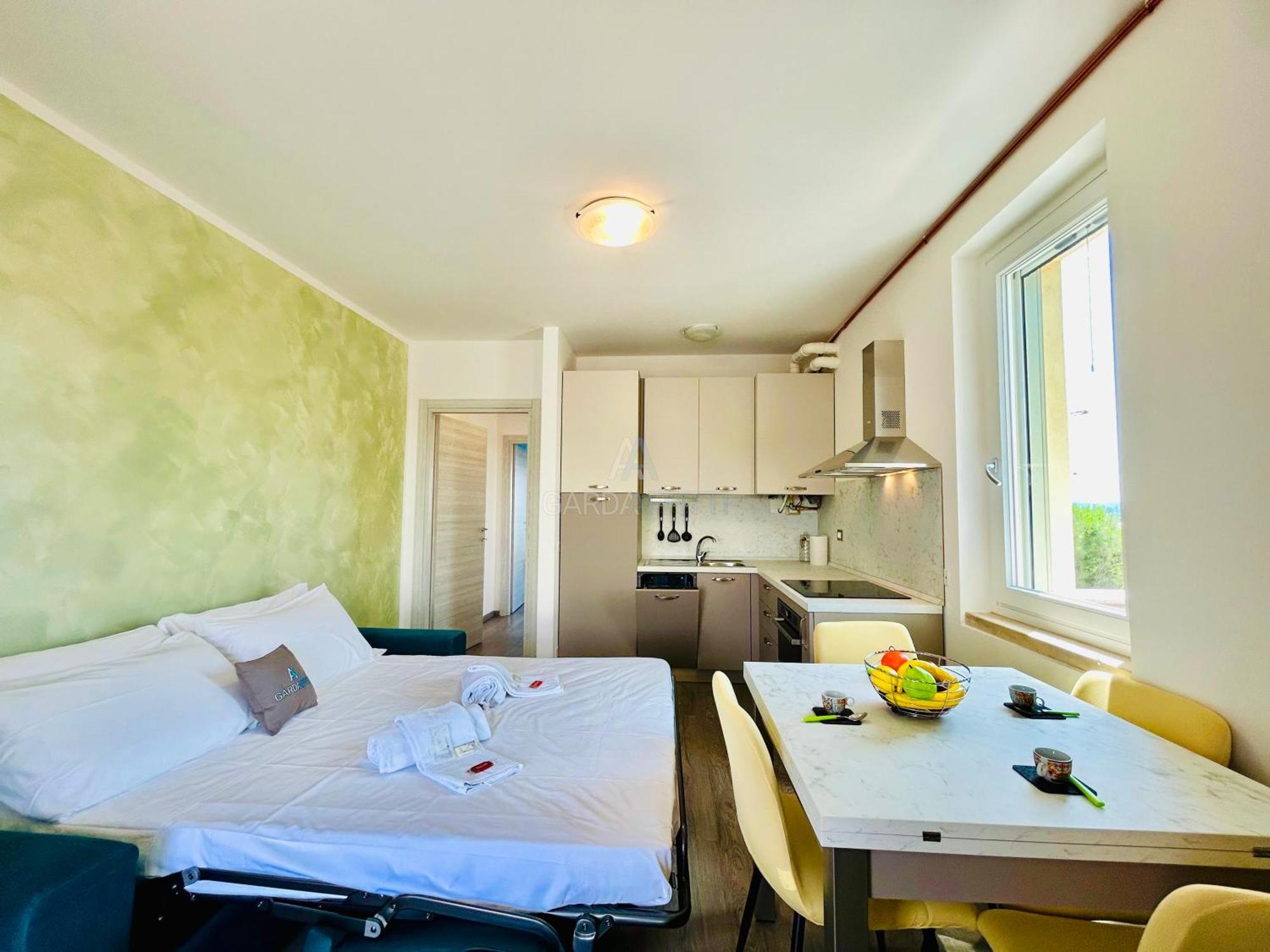 Ossidiana Apartment - Vista Lago - Centrico Sirmione Eksteriør bilde